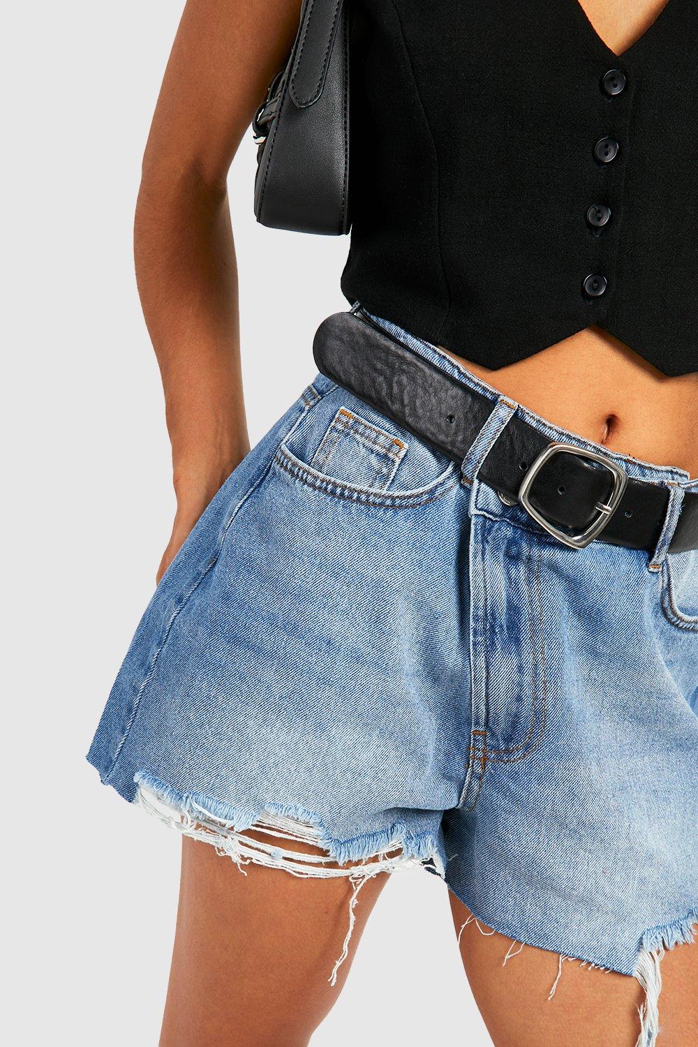 【COSYHARU】Linen wide short banding denim COSYHARU (コシハル) - リネンワイドショートバンディングデニム